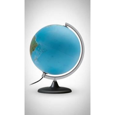 Imagem de Globo Terrestre Luminoso 30cm Alto Relevo - Congratulations Store
