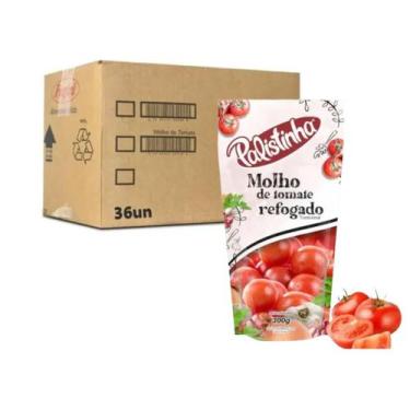 Imagem de KIT 36 Molho De Tomate Refogado 300g Palistinha