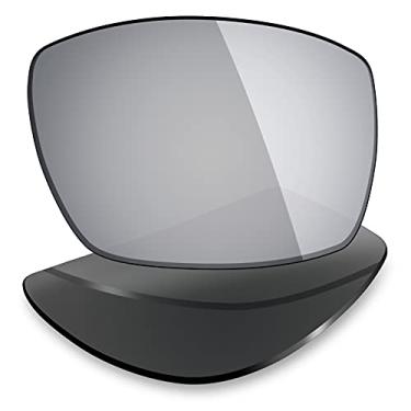 Imagem de Mryok Lentes de substituição para Arnette Grifter AN4221 - Opções, Polarizado - Titânio prateado, One Size