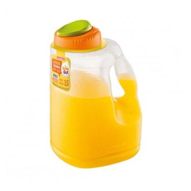 Imagem de Garrafa Jarra 3,5L Plástico Agua Suco Retangular Geladeira Gole Gut - 768/40 Sanremo