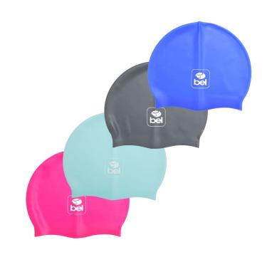 Imagem de TOUCA DE NATAÇÃO SILICONE SORTIDA RS/AZ/MENTA/CZ