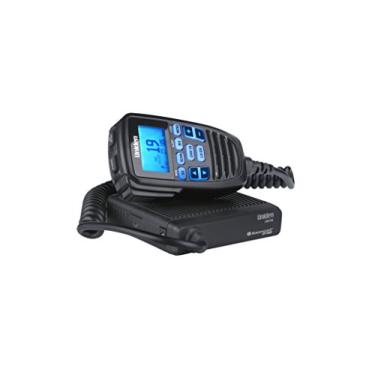 Imagem de Uniden CMX760 Bearcat Off Road Série Compacto Mobile CB rádio, 40 canais de operação, ultra compacto para fácil montagem, grande tela LCD retroiluminada de 7 cores no microfone com microfone integrado, preto