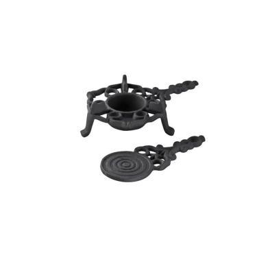 Imagem de Fogareiro Espiriteira Ferro À Álcool Com Tampa Libaneza