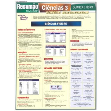 Imagem de Livro - Resumão Escolar - Ciências 3: Química e Física: Ensino Fundamental - Sérgio Noriaki, Andréa Barros e Marcia Menin