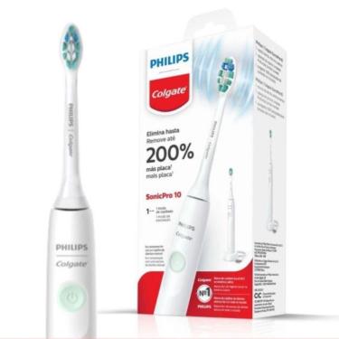 Imagem de Escova Dental Elétrica Philips Colgate Sonic Pro 10 Recarregável