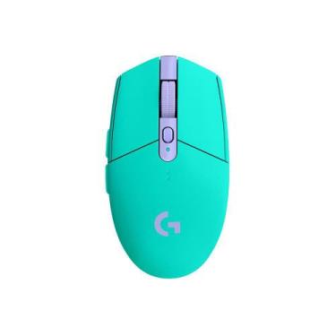 Imagem de Mouse Logitech Gamer G305 Lightspeed Sem Fio Opt Usb Verde 910-006377