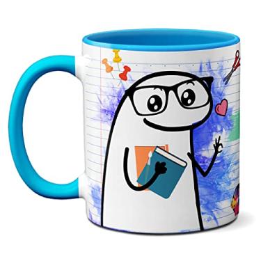 Imagem de Caneca Professor De Artes Vocês São O Futuro Do Nosso País (Azul)