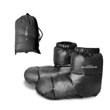 Imagem de Tingpai Chinelos de acampamento ao ar livre Meias quentes pa saco de dormir dentro de casa Botas quentes Homens Mulheres Botas de pato de inverno Botas de chinelo