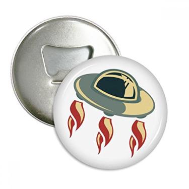 Imagem de Emblema Multifuncional Universe Alien Monster UFO Abridor de Garrafas Ímã de Geladeira