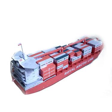Imagem de TECKEEN 1/400 Scale Paper Ship Model Fighter Military Model Diecast Plane Model for Collection Danish Container Ship Mary Arctica Ship (Unassembled Kit )