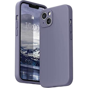 Imagem de Capa de silicone líquido quadrada original para iphone 14 13 12 11 pro max mini x xs xr 7 8 14 plus se 2 3 capa de proteção à prova de choque, cinza espacial, para iphone 12 pro