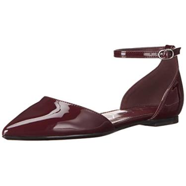 Imagem de Calvin Klein Sapatilhas de Balé Odeli Femininas, Vinho tinto, 7.5