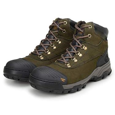 Imagem de Bota Coturno Masculina Couro Liso Dia a Dia Trilhas e Caminhadas Power Grip