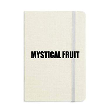 Imagem de Caderno de frutas Mystical Fruit Foods capa dura para diário clássico presente A5