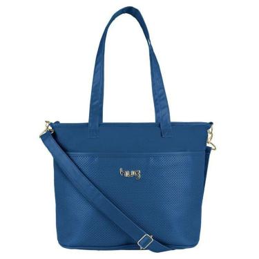 Imagem de Bolsa Maternidade com Trocador Cafuné Hug Cor Azul Marinho