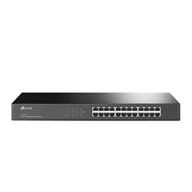 Imagem de Switch 24 Portas p/ rack 19 pol - 10/100 - TP-Link - Grafite - TL-SF1024