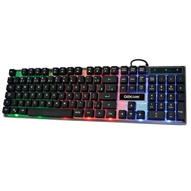 Imagem de Kit Teclado Mouse Gamer 6 Botoes Horus Tm305 OEX Game Preto