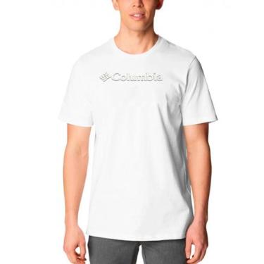 Imagem de Camiseta Columbia Basic Logo Ii Branded - Masculino - Branco