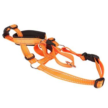 Imagem de Focinheira para Cães Com Coleira, Protetor Bucal de Náilon Respirável, Coleira Ajustável Com Design Acolchoado para Cães de Porte Médio, Pare de Puxar Cães Em Caminhadas (GG)