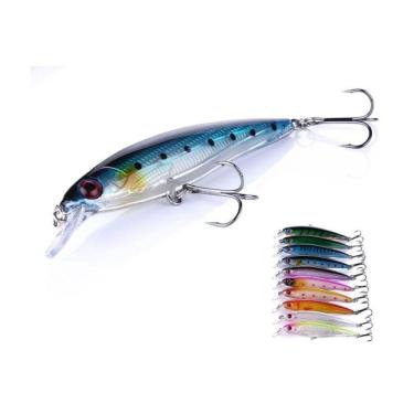 Imagem de Pacote de isca de pesca 10 Rapala para Corvina e Sole 11 cm 13,5g