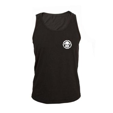 Imagem de Regata Masculina Algodão Caveira Estampada Verão
