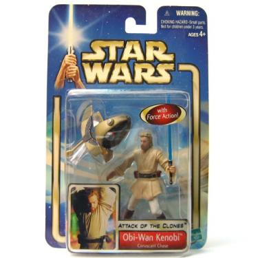 Imagem de Star Wars Attack of The Clones Figure: OBI-Wan Kenobi (Coruscant Chase)