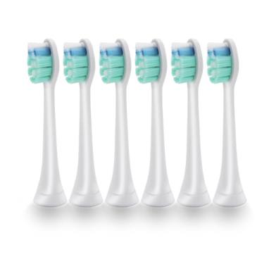 Imagem de SDUMY Substituição de cabeças de escova de dentes para escova de dentes elétrica Philips C2/C3/C1 Sonicare (pacote com 6)