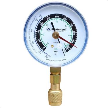Imagem de Vacuômetro Analógico 1/4 p/ Refrigeração e Ar Condicionado