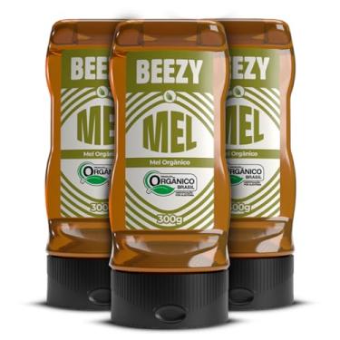 Imagem de Beezy, Kit 3 Mel De Abelha Premium Natural Orgânico Beezy Puro 300g