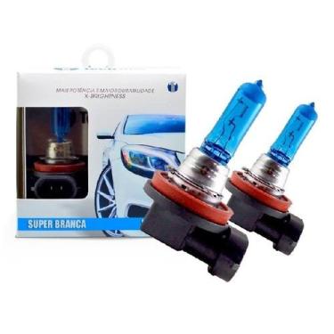 Imagem de Lâmpada h16 12v 19w conector em l super branca par 771 - TECH ONE/CODE