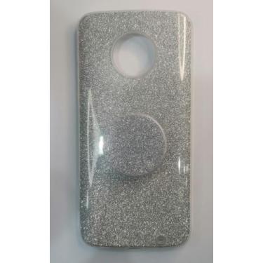 Imagem de Capinha Capa Compatível motolora moto g6 plus Glitter Brilho - HHW, Pr