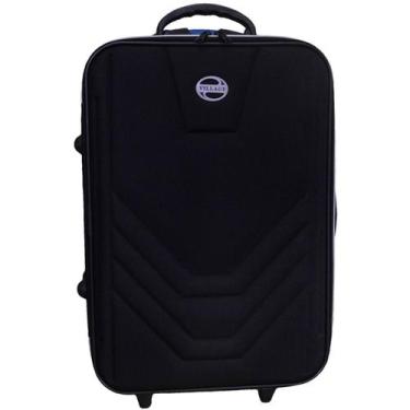 Imagem de Mala Bordo Pequena 10kg Anac Rodinhas Village Viagem Rígida, Preto