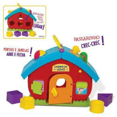 Imagem de Blocos Encaixe Casinha da Vovo ELKA 1052