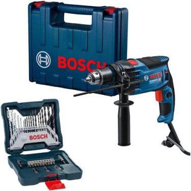 Imagem de Furadeira Impacto Bosch Gsb 16 Re 850w Kit 33 Peças 220v, 220V