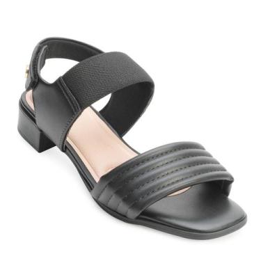 Imagem de Sandália Modare MD24-71691, Preto, Bege, 36