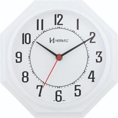 Imagem de Relógio de Parede - Herweg - Refinado  -24cm - Branco - 6117