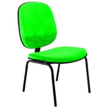 Imagem de Cadeira Diretor Fixa para Escritório Linha Uno Verde