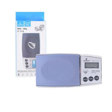 Imagem de Mini Balança Digital De Bolso E Alta Precisão 0,1g Até 500g - Lehmox