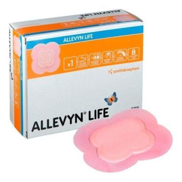 Imagem de Curativo Allevyn Life Adesivo 10,3cm x 10,3cm 1 Unidade Smith e Nephew