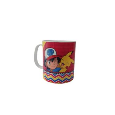 Imagem de Porta Lápis Caneca Polímero Pokémon Volta as Aulas - Art Personalize