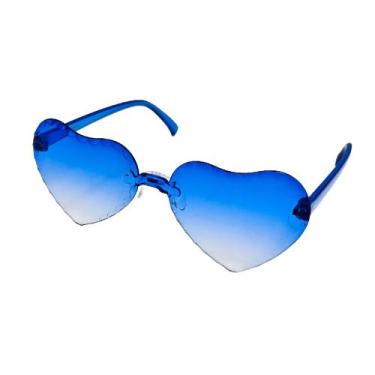 Imagem de Óculos De Sol Infantil De Coração Fofinho Blogueirinha Retrô Moda - HH