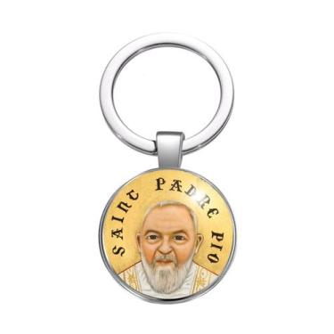 Imagem de Chaveiro Padre Pio São Pio de Pietrelcina Santo Católico - RECANTO AST