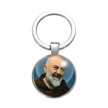 Imagem de Chaveiro Padre Pio São Pio de Pietrelcina ICAR - RECANTO ASTRAL
