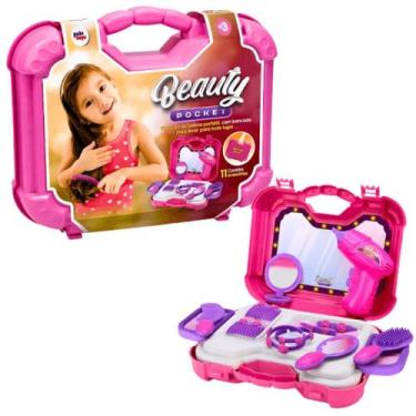 Imagem de Maleta Beauty Pocket Mini Salão De Beleza Pakitoys - Paki Toys