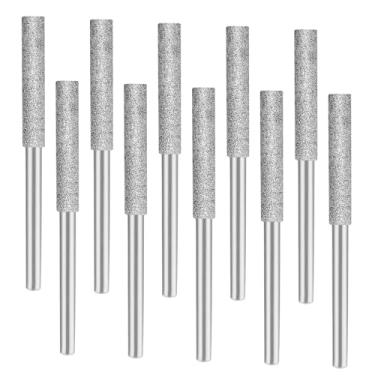 Imagem de Jiozermi 30 peças de motosserra de 1,5 mm (5/81.3 cm), afiador de motosserra, lixa de pedra de moedura, acessórios para motosserra elétrica, 4,0 mm