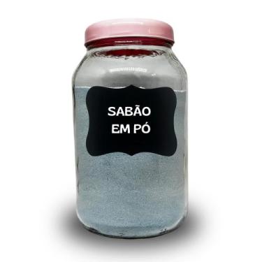 Imagem de Dispenser De 3 Litros Para Armazenar Sabão Em Pó Ou Tira Mancha Em Pó.