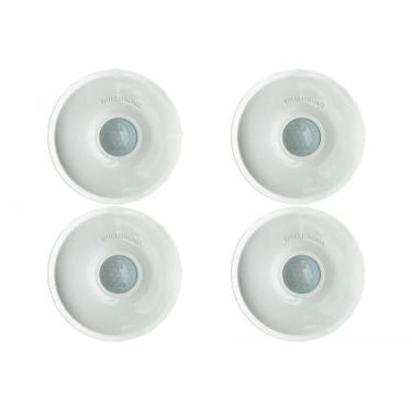 Imagem de Kit C/4 - Sensor Presenca Qualitronix Teto Emb/Sob 19M