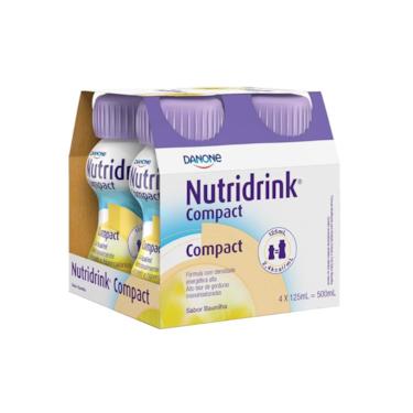 Imagem de Nutridrink Compact Baunilha - Kit 4 unidades de 125mL - Danone