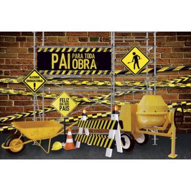 Imagem de Painel de Tecido Sublimado Pai Para Toda Obra - Fabrika de  festa, 400