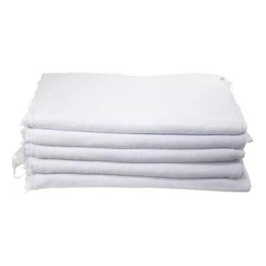Imagem de Pano Branco Formato Saco Alvejado 40x60cm 1u Kit 5 - Redomma, Pano Sac